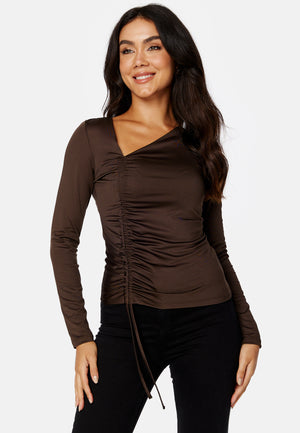 Tara drawstring top