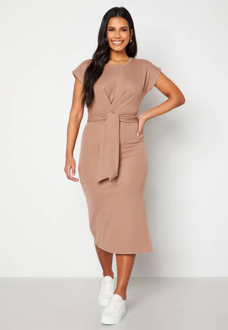 Tea soft tie dress