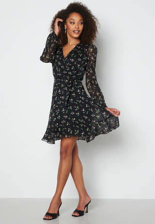 Theia wrap dress