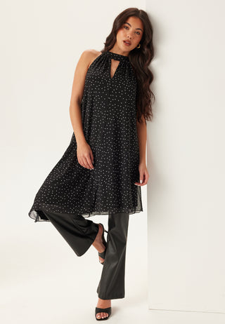 Tie Reversible Short Mesh Dress