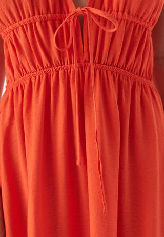 Tie Strap Maxi Dress