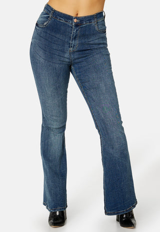 Tove High Waist Flared Superstretch