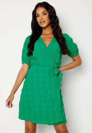 Triniti ss wrap dress