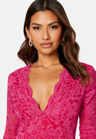Two Tone Lace Dress