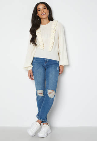 Vada flounce sweater