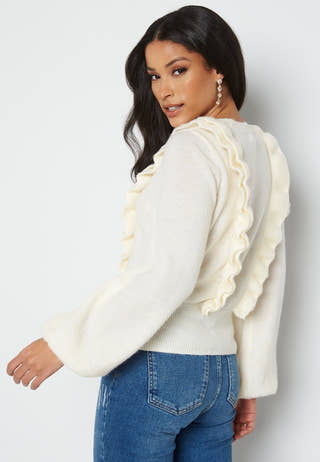 Vada flounce sweater