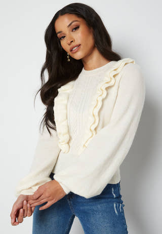 Vada flounce sweater