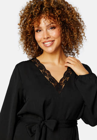 Vallie midi lace dress