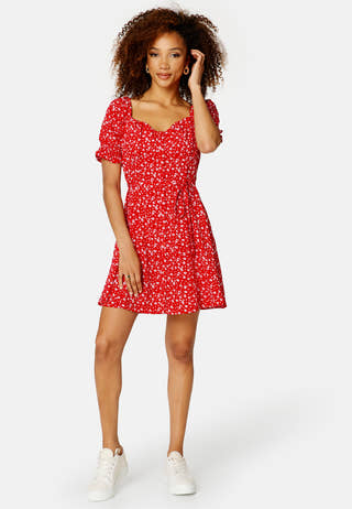 Violie puff sleeve dress