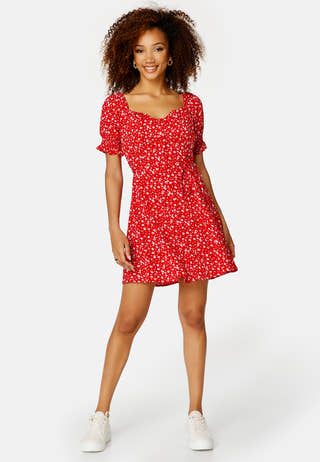 Violie puff sleeve dress