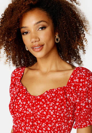 Violie puff sleeve dress
