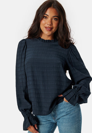 Viscose Frill Blouse