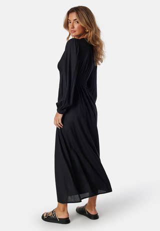 Viscose V-neck Maxi Dress