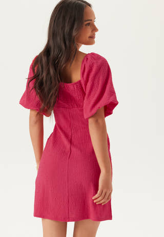 Volume Sleeve Mini Dress