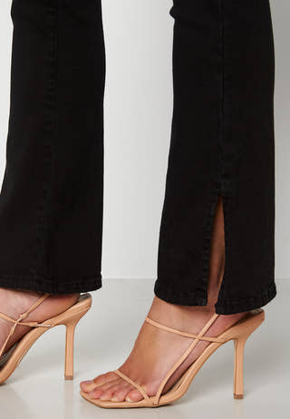 Wendy side slit jeans