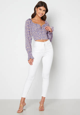 Zandria cropped top
