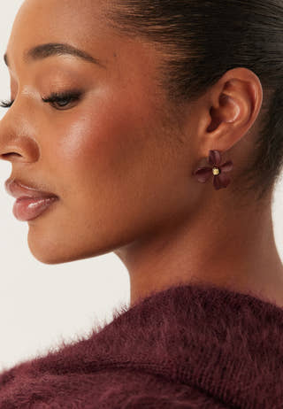 Lilly Flower Earring