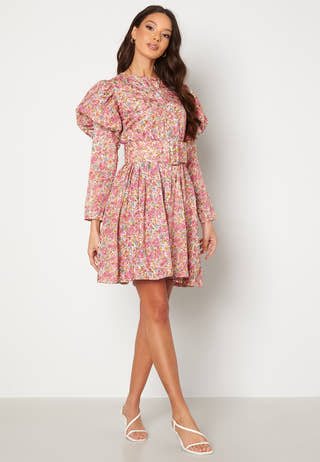 Cotton Jacquard Mini Dress