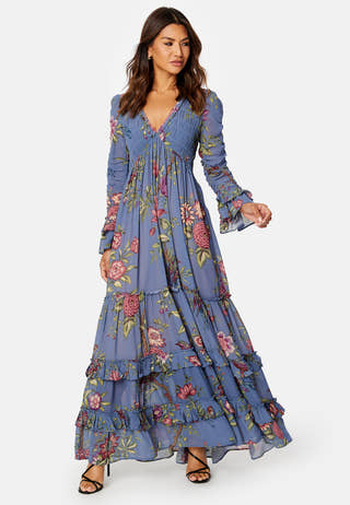 Drapy Georgette Maxi Dress
