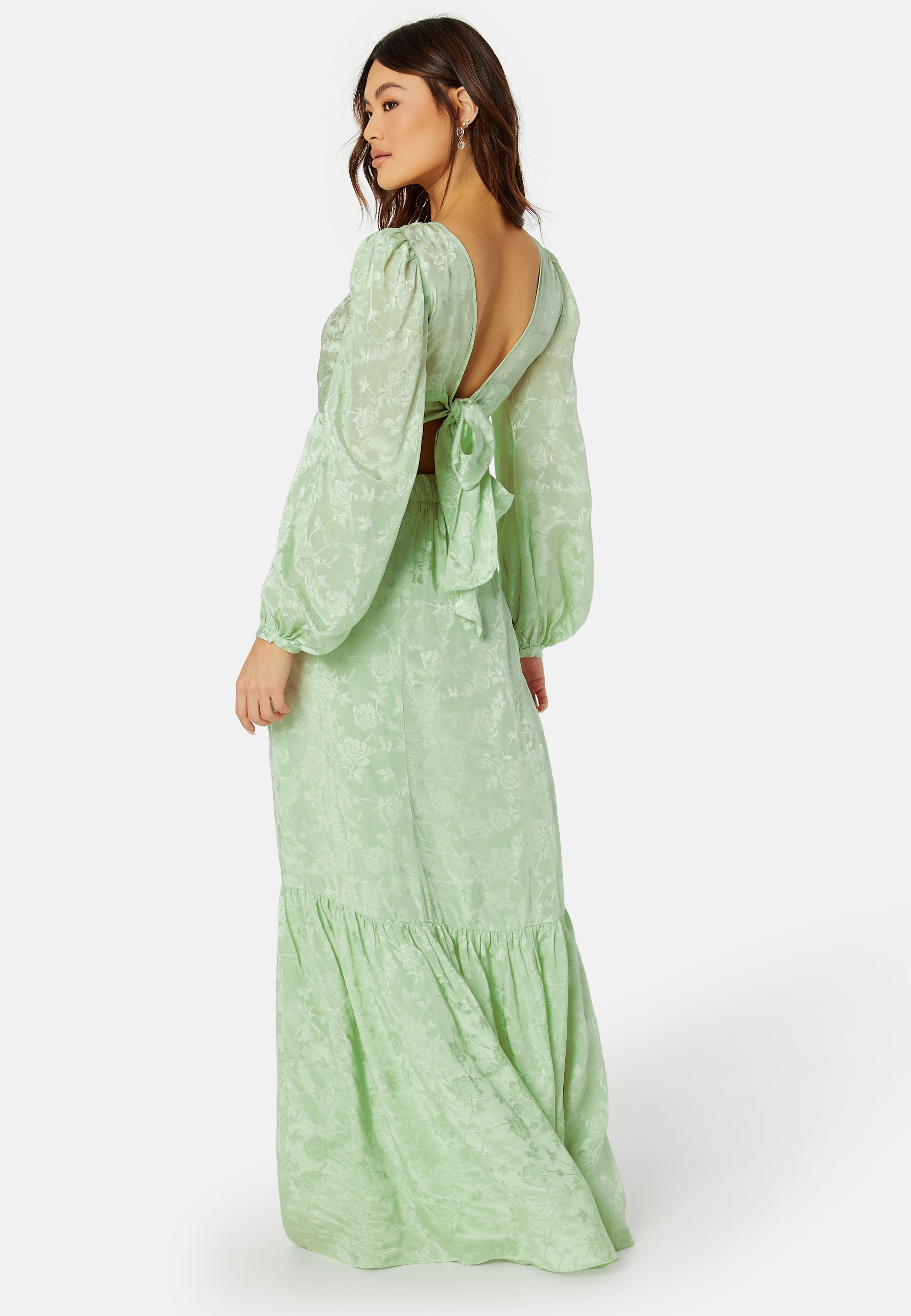 Bytimo Jacquard Gown Ball gowns Green Bytimo Jacquard Gown Ball gowns Green