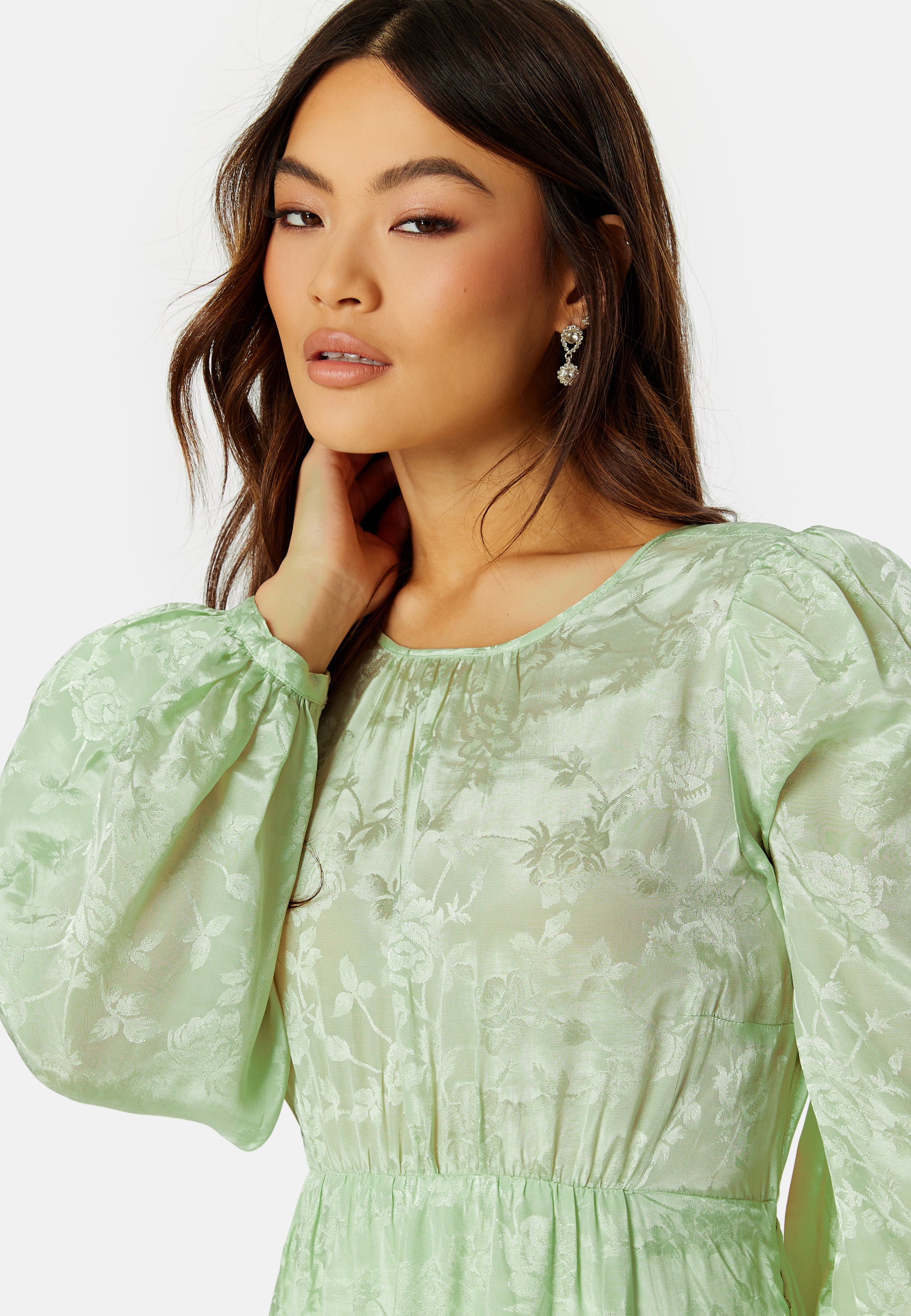 Bytimo – Jacquard Gown – Ball gowns – Green