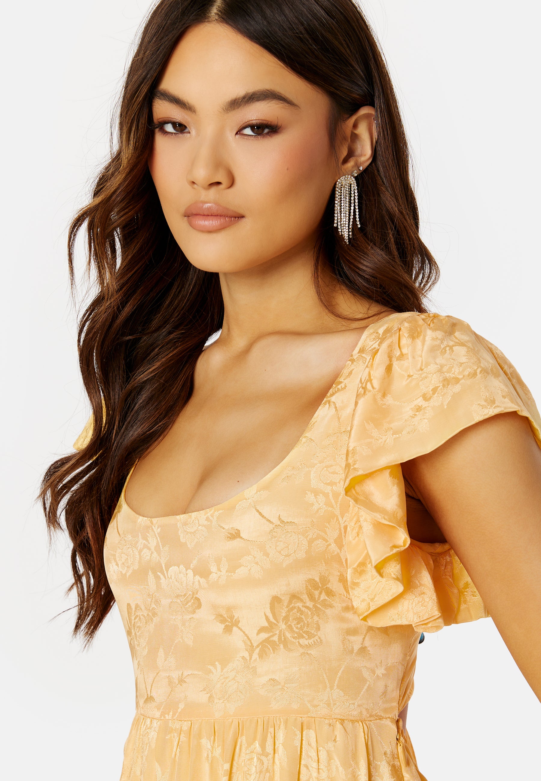 bytimo jacquard open back dress byTiMo Jacquard Open Back Dress