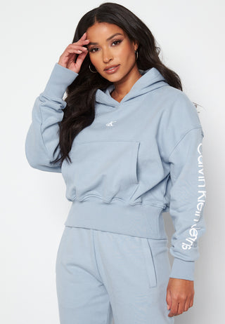 Back Two Tone Monogram Hoodie