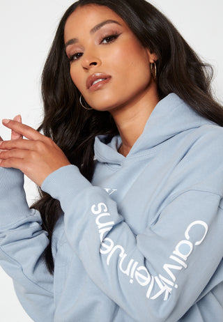 Back Two Tone Monogram Hoodie