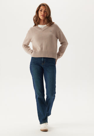 Ck Embro Badge V-neck Sweater