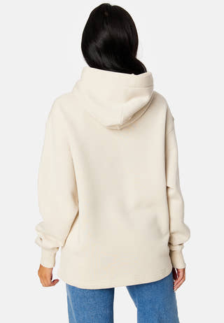 Contrast Drawcords Hoodie