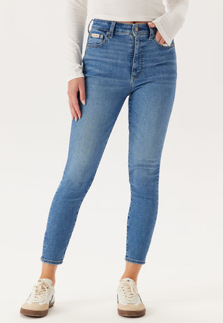 High Rise Skinny Ankle Jean Wild