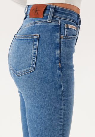 High Rise Skinny Ankle Jean Wild