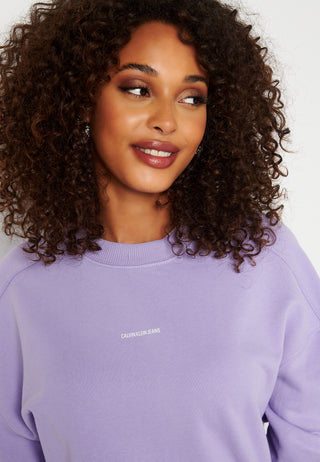 Micro Branding Sweatshirt