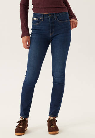 Mid Rise Skinny Blue Orbit