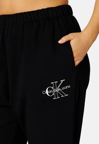 Plus Two Tone Monogram Jog Pant