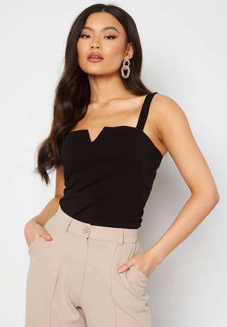 Bettina deep v-neck top