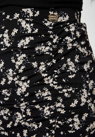 Francesca flounce skirt