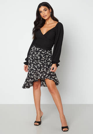 Francesca flounce skirt
