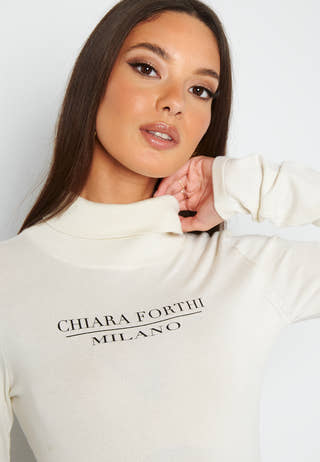 Sheilah logo polo sweater