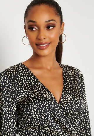 Terezia wrap dress