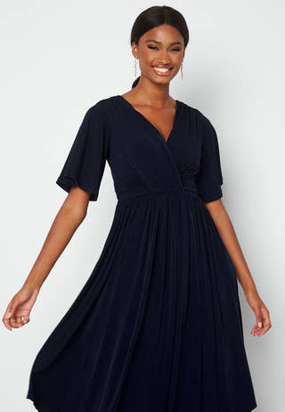 Valeria Butterfly Sleeve Dress