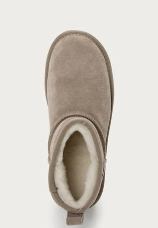 Platform Winter Boot In Suede