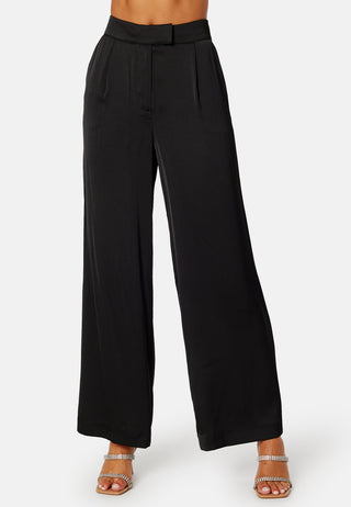 Alora Satin Wide Leg Pant