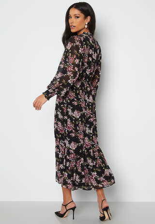 Avril Lace Up Midi Dress