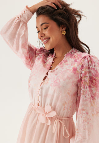 Courtney Placement Print Maxi