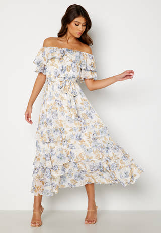Eugina Off Shoulder Maxi Dress