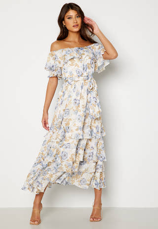Eugina Off Shoulder Maxi Dress