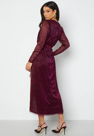 Izzy Plisse Midi Dress