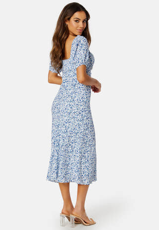 Lorelai Ruched Front Midi Dress