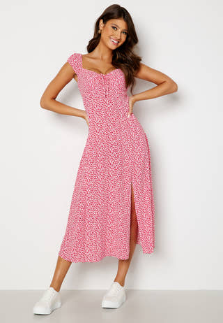 Madi Tie Front Midi Dress